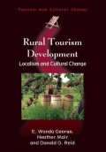 EBOOK : RURAL TOURISM DEVELOPMENT - Localisme and Cultural Change