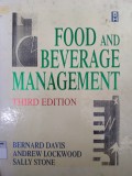 FOOD AND BEVERAGE MANAGEMENT Third Edition