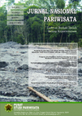 JURNAL NASIONAL PARIWISATA VOLUME 5 NOMOR 1, APRIL  2013 PUSAT STUDI PARIWISATA UNIVERSITAS GAJAH MADA