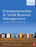 E-BOOK: ENTREPRENEURSHIP AND SMALL BUSINESS
MANAGEMENT IN THE HOSPITALITY INDUSTRY