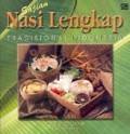 SAJIAN NASI LENGKAP TRADISIONAL INDONESIA