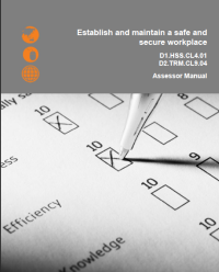 Image of E-BOOK : ESTABLISH AND MAINTAIN A SAFE AND SECURE WORKPLACE